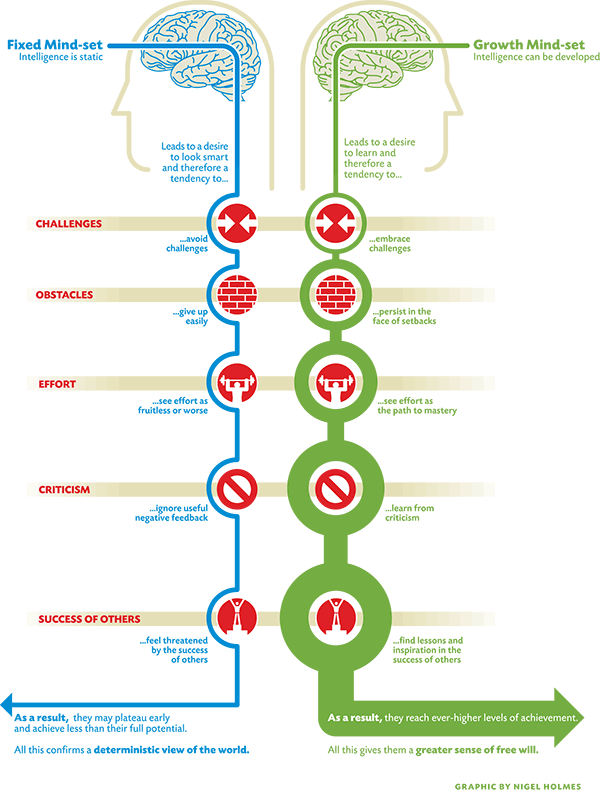 Graphic by Nigel Holmes: http://nigelholmes.com/graphic/two-mindsets-stanford-magazine/